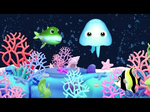 Lullabу and Calming Undersea Animation 🐠 Baby sleep music 💤 Soothing fishes 🐟