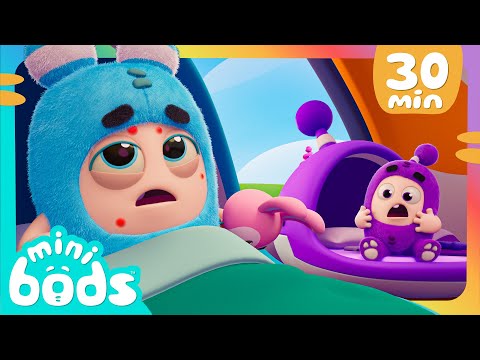 Lul&ugrave; si ammala? 😨 | Cartoni Animati 📺 | Video divertenti | MINIBODS | Oddbods Italia