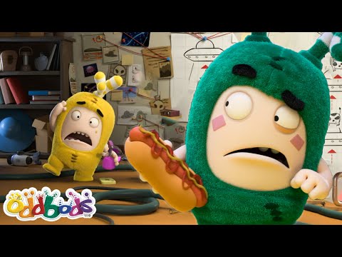 Zee Doesn't Share Food! 🌭 | Oddbods Cartoons | Funny Cartoons For Kids