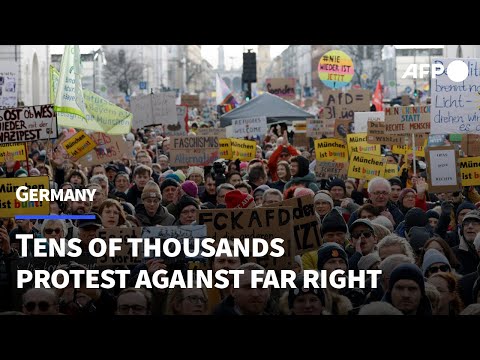 Tens of thousands protest against far right in Germany's Munich | AFP