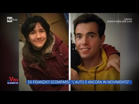 Ex fidanzati scomparsi, l'auto &amp;egrave; ancora in movimento - La vita in diretta 14/11/2023