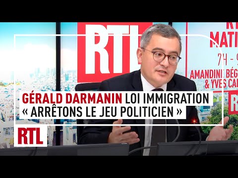 LOI IMMIGRATION - G&eacute;rald Darmanin est l'invit&eacute; de Amandine B&eacute;got