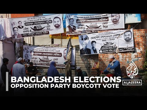 Bangladesh elections: Main opposition party and allies to boycott vote