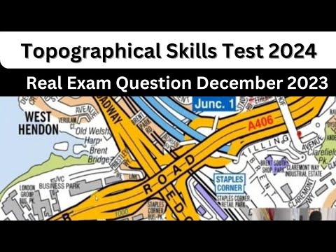 TFL Topographical skills Test 2024 | Real Exam Question December 2023 ,sa pco