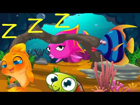 Relaxing Baby Sleep Music: Aquarium of Peace 🐢 Lullaby for Babies to go to Sleep