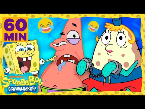 SpongeBob | 1 Stunde lang SpongeBobs lustigste Momente ALLER ZEITEN! | SpongeBob Schwammkopf