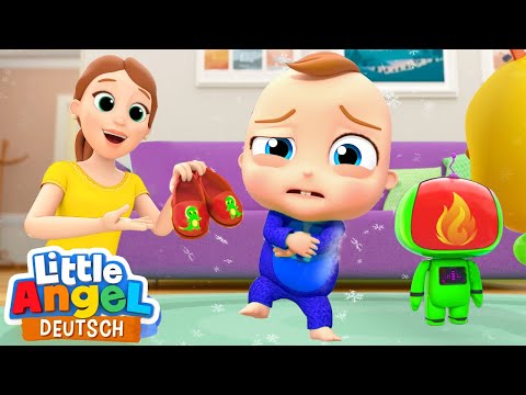 Brrr, das ist bitterkalt! | Hei&szlig; und kalt | Little Angel Deutsch - Kinderlieder