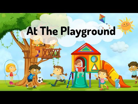 Playground | Fun Rides | Ride Names In English | Kids | Learn English Vocabulary | Rhymes