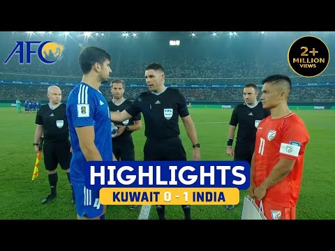 Kuwait 0 - 1 India | Highlights | AFC Qualifiers For The FIFA World Cup 2026 | 16th November 2023