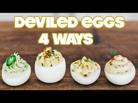 Making Deviled Eggs Four Ways &raquo; Classic | Southern | Bacon | Avocado