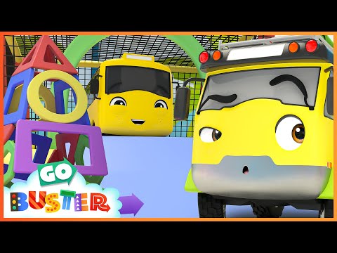 Soft Play Hide and Seek | Go Buster | Baby Cartoon | Kids Video | ABCs and 123s