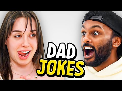 Dad Jokes | Don't laugh Challenge | Abby vs Sath | Raise Your Spirits