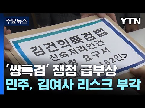 野 '김 여사 리스크' 전략에...與 총선 악재 전전긍긍 / YTN