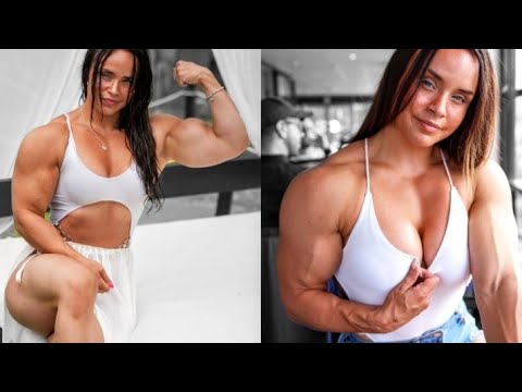 Big Biceps girl (Melindalindmark) ~ Fitness model workout motivation