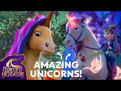 The BEST Unicorn Moments from Unicorn Academy ? | Part 1! | Cartoons for Kids