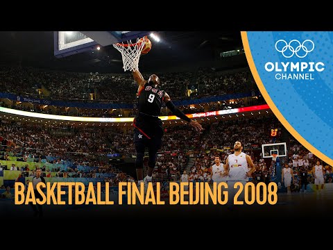 USA v Spain - Full Men's Basketball Final | Beijing 2008 Replays