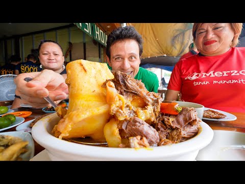 Best Filipino Food!! DINO BONE CANSI - Prized Dish of Bacolod, Philippines!