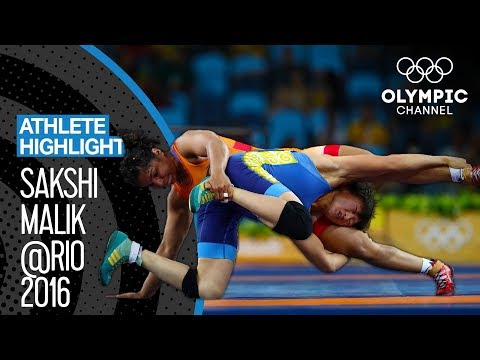 Sakshi Malik 🇮🇳 - The road to Olympic Bronze | Athlete Highlights