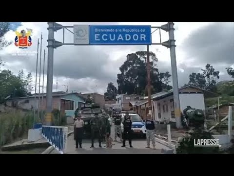 Ecuador, Colombia rafforza controlli alla frontiera