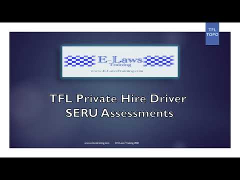 TFL SERU full assessment overview and training