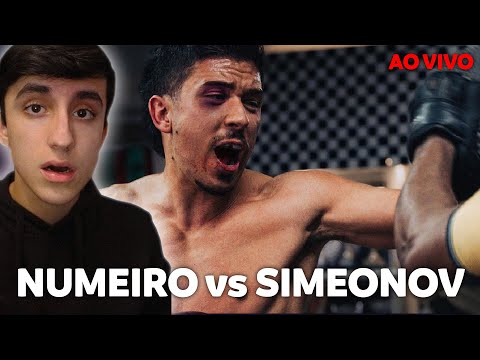 NUMEIRO vs SIMEONOV! COMBATE AO VIVO! - REACT