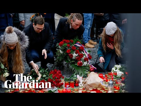 'We are shaken': Prague mourns victims of university shooting