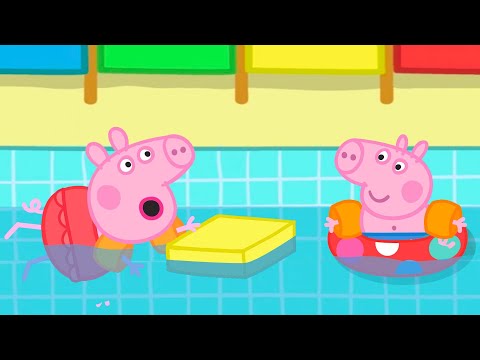 Peppa Pig And George Go Swimming with Their Parents 🐷 🏊&zwj;♂️ Adventures With Peppa Pig