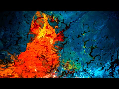 Abstract Liquid Background Video (No Sound) &mdash; 4K UHD Abstract Liquid Screensaver