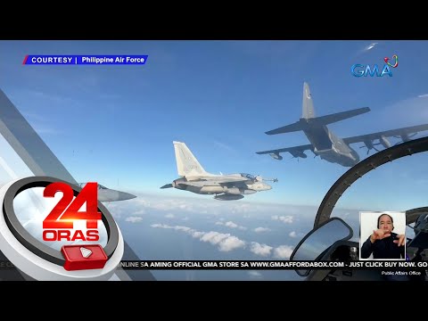 Sea at air assets ng China, namataan sa WPS ng surveillance plane ng Amerika | 24 Oras