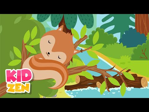 Relaxing Baby Sleep Music | Forest Bed 🦊 Calm Piano Lullaby for Babies and Kids (Extended 3 Hours)