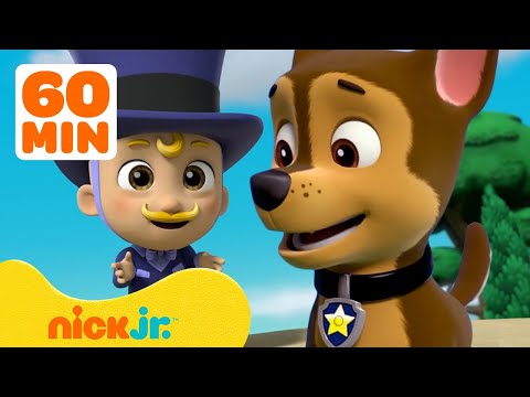 PAW Patrol Pups Save Baby Mayor Humdinger! w/ Skye &amp; Zuma | 60 Minute Compilation | Nick Jr.