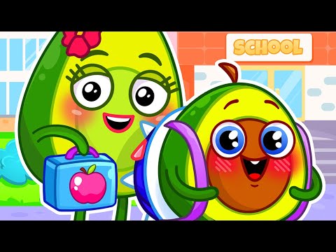 Back to School Story 📕📗📘 Funny First Day of School Song🤩 II VocaVoca 🥑 Kids Songs &amp; Nursery Rhymes