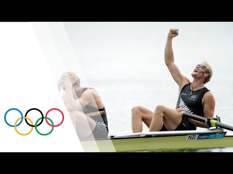 Murray &amp; Bond (NZL) Win Rowing Men's Pair Gold - London 2012 Olympics