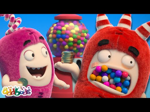 Oddbods 🍬 GUMBALL🍬 | 4 HOURS | BEST Oddbods Marathon! | 2023 Funny Cartoons for Kids