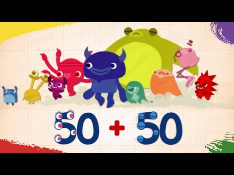 Endless Numbers | Learn to Count from 50 to 100 | Counting &amp; Simple addition for Kids