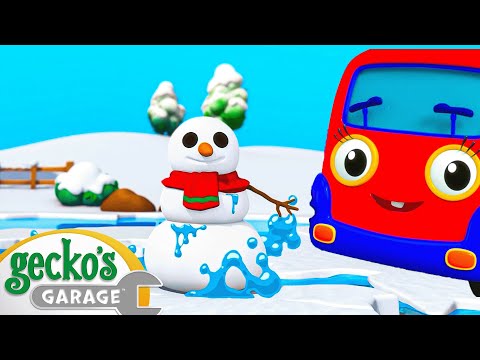 Frozen Lake | Baby Truck | Gecko's Garage | Kids Songs