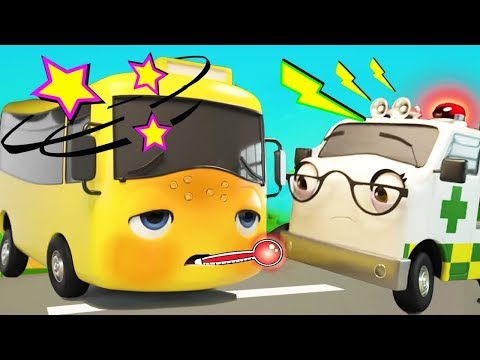 Buster is Sick! | Nursery Rhymes &amp; Baby Songs! - Go Buster