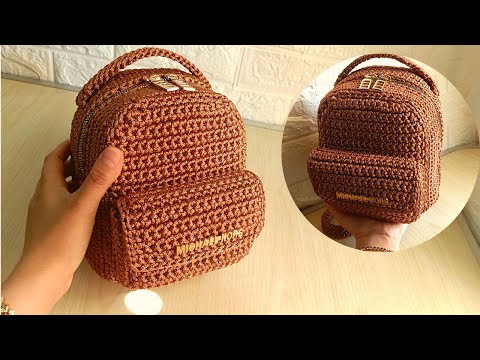 The easiest way to crochet backpack