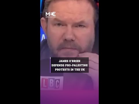 James O&rsquo;Brien defends pro-Palestine protests in the UK