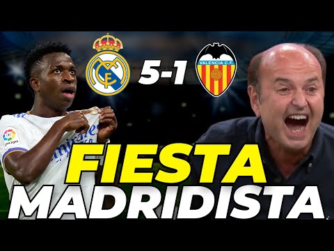 ?FIESTA MADRIDISTA | REAL MADRID 5-1 VALENCIA | CHIRINGUITO INSIDE