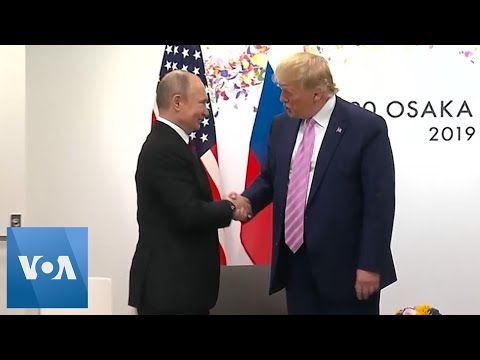 Trump and Putin Meet at the G-20 Summit