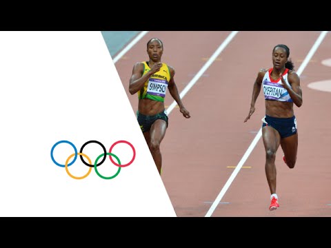 Women's 200m Semi-Finals - Adeoye, Simpson &amp;amp; Peter | London 2012 Olympics