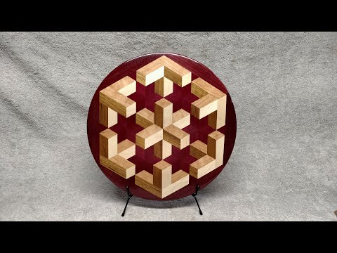 Wood Turning The Great Illusion  Ruth Ann Berry Quilting Pattern