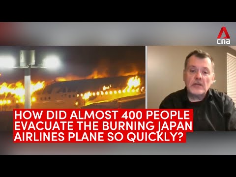 Speed of evacuation from Japan Airlines plane after Haneda crash &lsquo;amazing&rsquo;: Expert