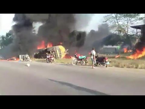 UGC: Gas tanker explosion kills at least 15 in Liberia | AFP