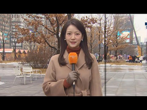 [날씨] 강원영동 대설&hellip;종일 흐린 하늘, 해넘이 보기 어려워 / 연합뉴스TV (YonhapnewsTV)