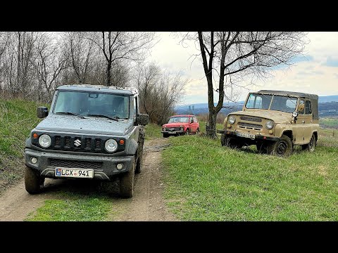 The new Jimny, Niva or Uaz? Which one does better on Off-road?