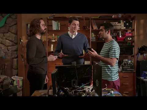 Silicon Valley Dinesh &amp; Gilfoyle Cell Phone Fight (S4E6)