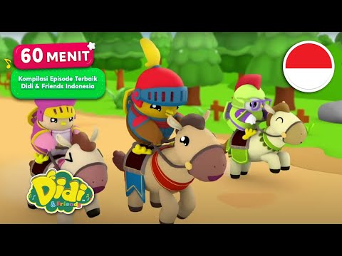 60 Menit Cerita Terbaik Didi &amp; Friends | Lagu Anak-Anak Indonesia | Didi &amp; Friends Indonesia