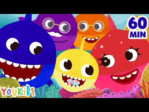 Johny Johny Yes Papa Song Baby Shark ver. | YouKids Nursery Rhymes &amp; Songs for Kids